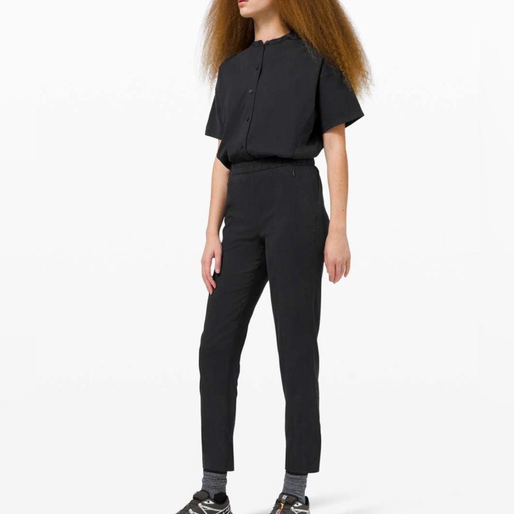 Lululemon Perfectly Poised Black Jumpsuit Women’s - Size 4